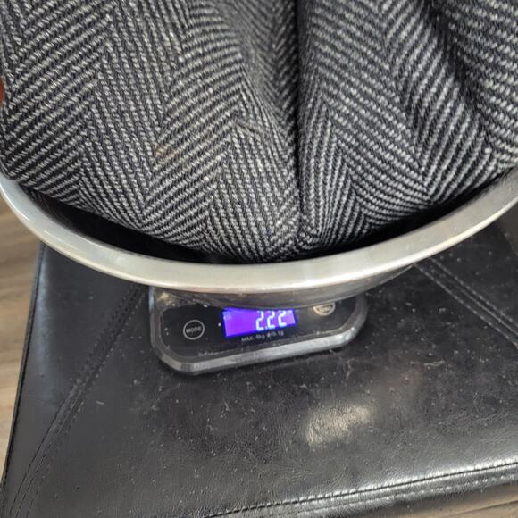 International Scene Virgin Wool Herringbone Jacket L Made in Hungary - Picture 10 of 13